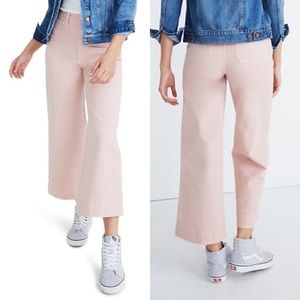 Madewell: Emmett Wide-Leg Crop Pants, Petite